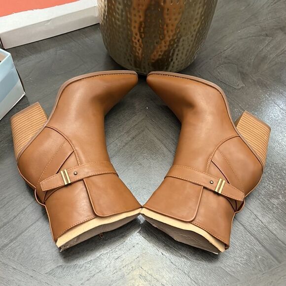 SOUL Naturalizer Mocha Women's Mid Shaft Boots - Picture 8 of 13